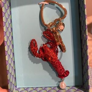 Betsey Johnson lobster key chain 🦞